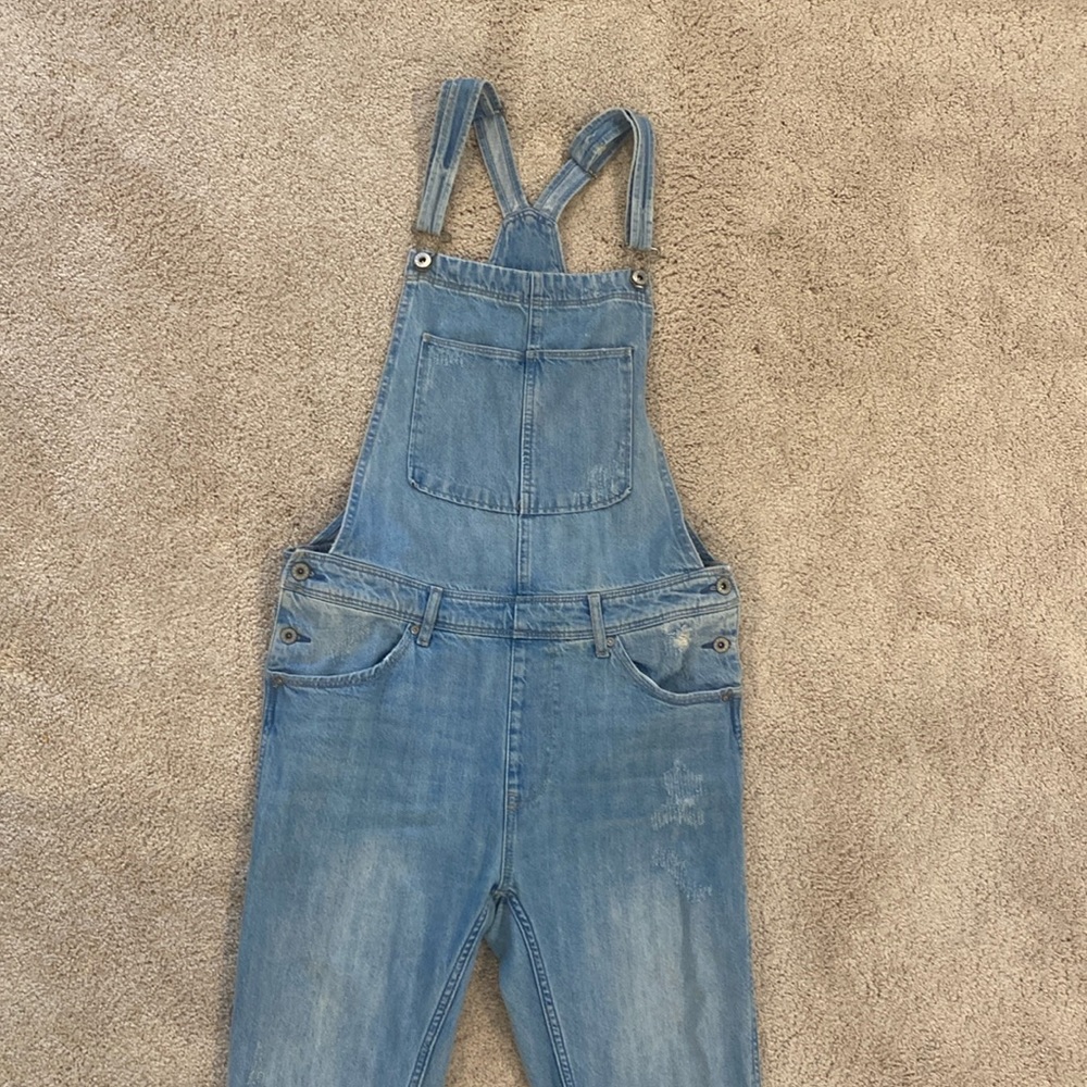 Distressed H&M Overalls